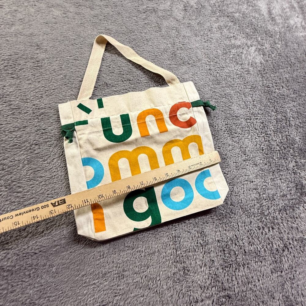 Uncommon Goods Canvas Drawstring Tote Bag - Picture 3 of 4